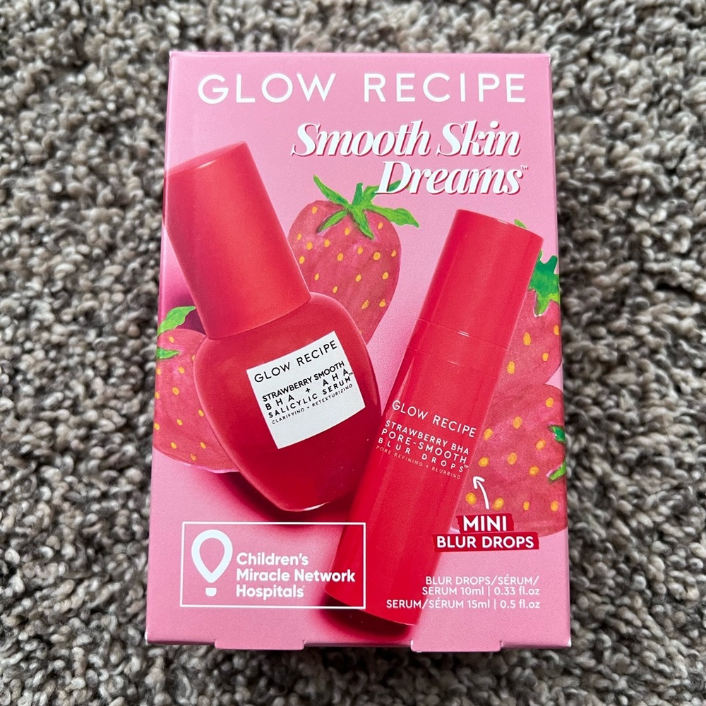 NEW LIMITED EDITION Glow Recipe Smooth Skin Dreams Kit